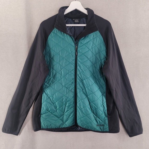 Marmot Jackets & Blazers - Marmot Womens Jacket Quilted Full Zip Lightweight Activewear Size XL